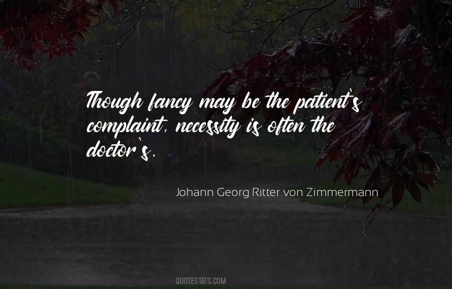 Johann Georg Ritter Von Zimmermann Quotes #139595