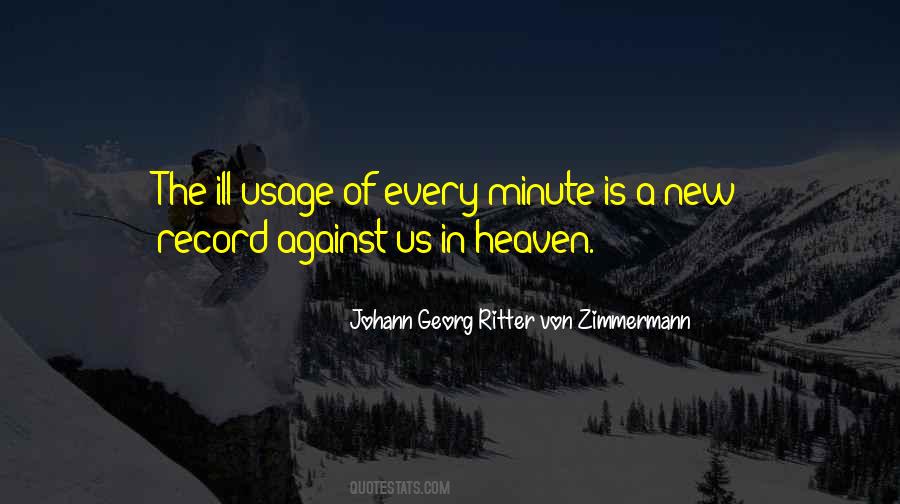 Johann Georg Ritter Von Zimmermann Quotes #145266