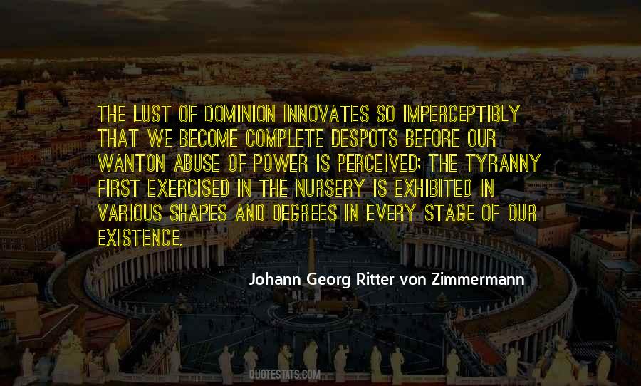 Johann Georg Ritter Von Zimmermann Quotes #1470016