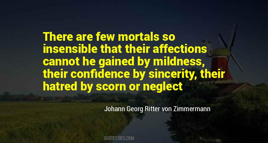 Johann Georg Ritter Von Zimmermann Quotes #514