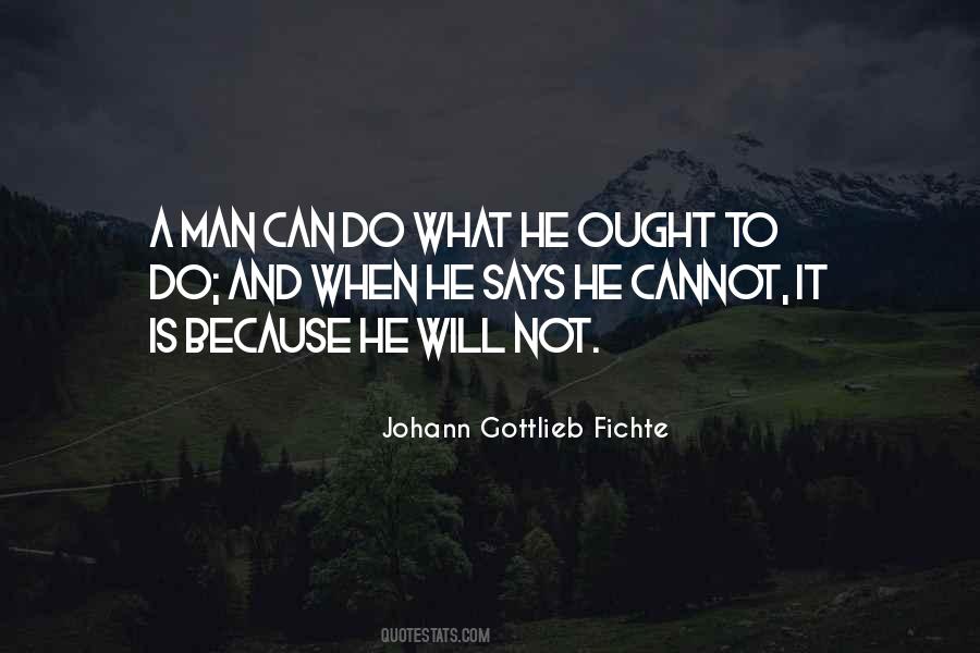 Johann Gottlieb Fichte Quotes #1853436