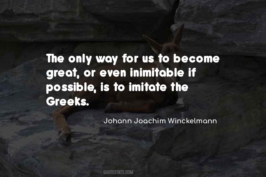 Johann Joachim Winckelmann Quotes #672808