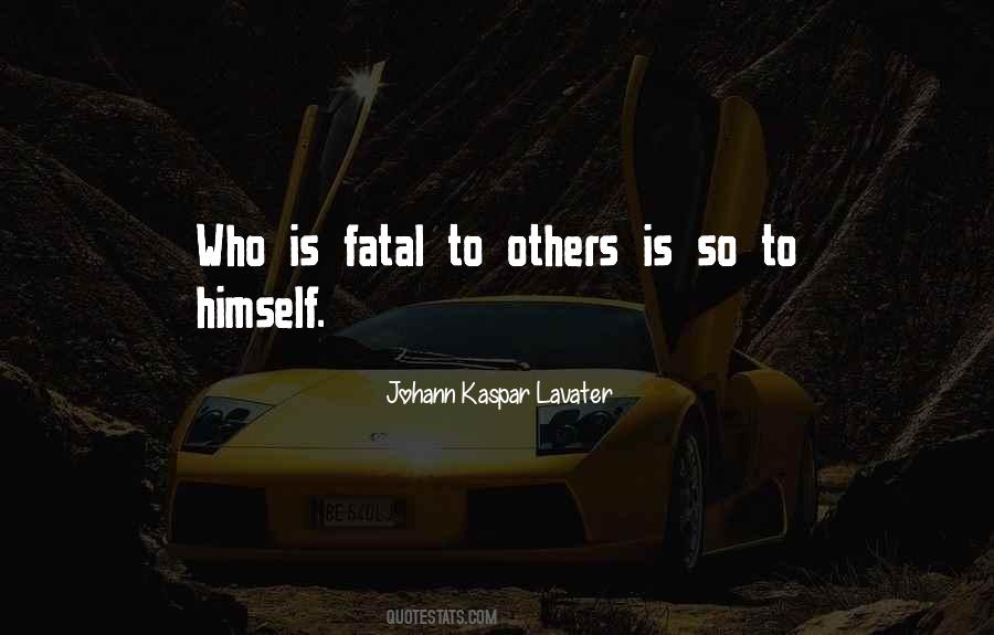 Johann Kaspar Lavater Quotes #359063