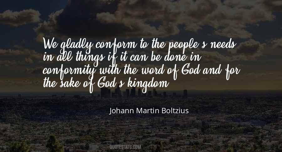 Johann Martin Boltzius Quotes #819153