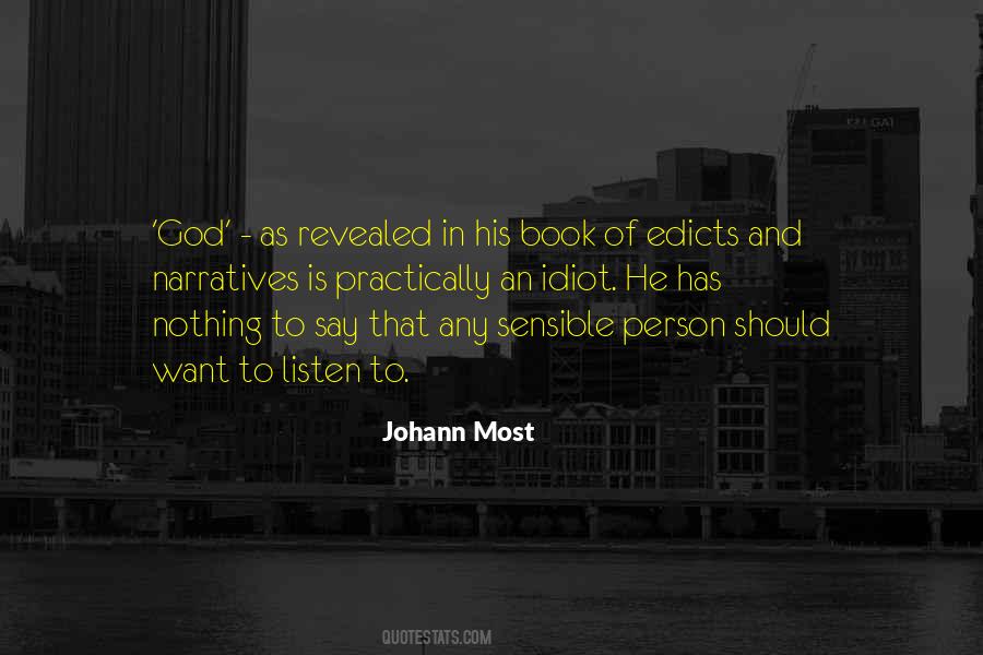 Johann Most Quotes #841586