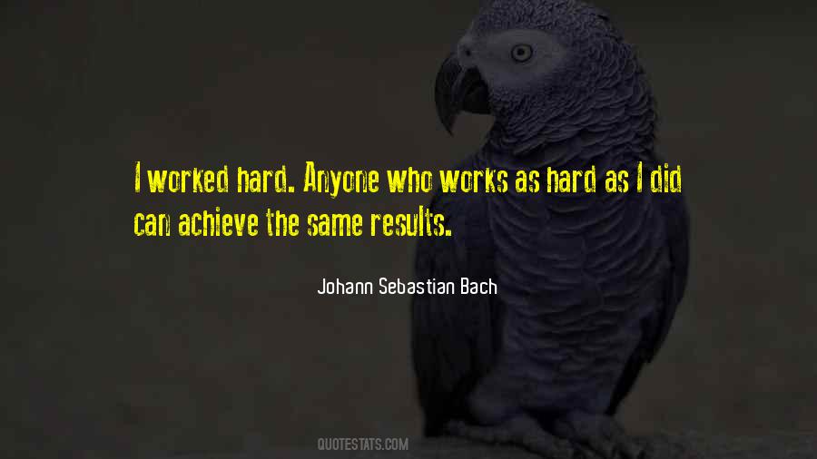 Johann Sebastian Bach Quotes #332053