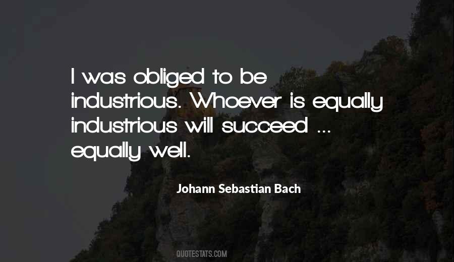 Johann Sebastian Bach Quotes #757350