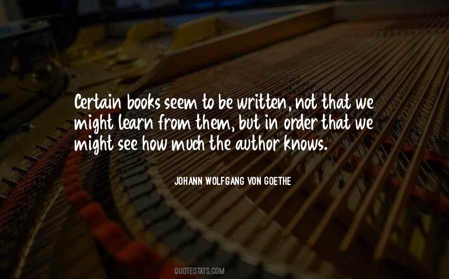 Johann Wolfgang Von Goethe Quotes #1340027