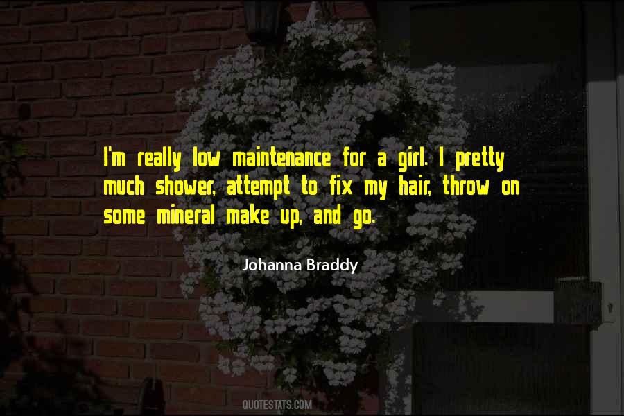 Johanna Braddy Quotes #1258384
