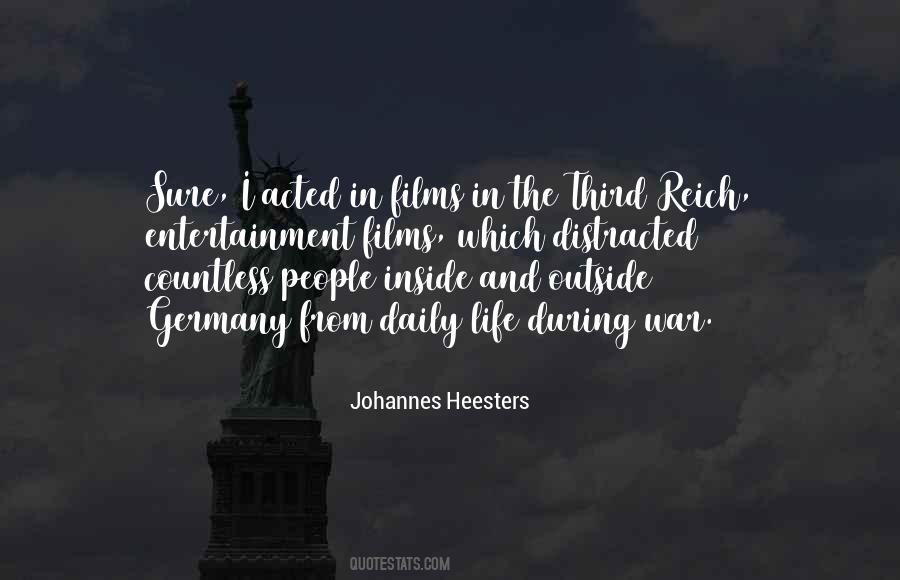 Johannes Heesters Quotes #704633