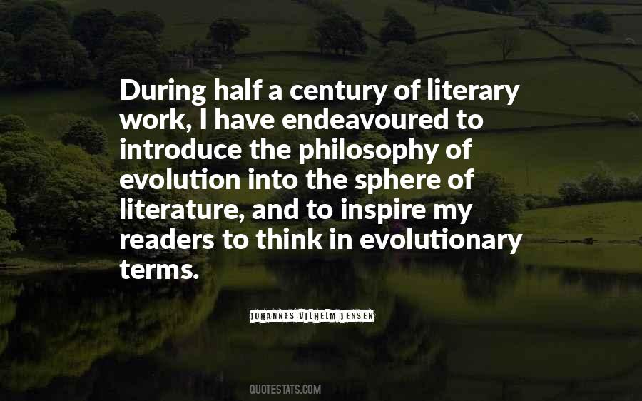 Johannes Vilhelm Jensen Quotes #342166
