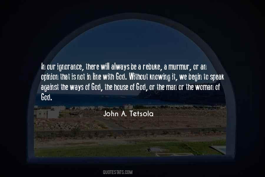 John A. Tetsola Quotes #1754370