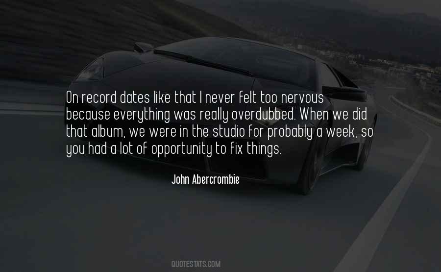 John Abercrombie Quotes #1071082