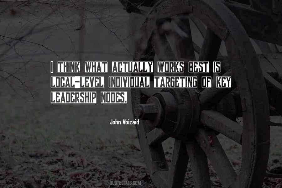 John Abizaid Quotes #77703