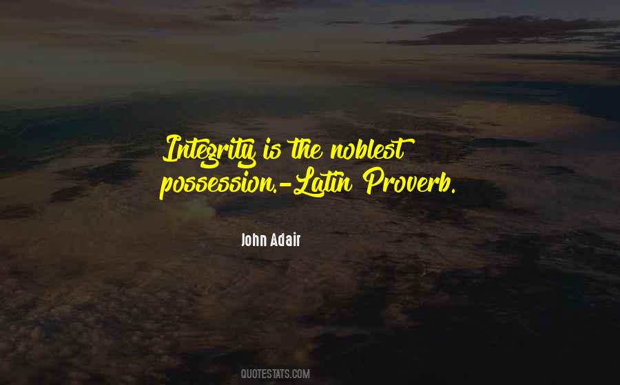 John Adair Quotes #1748521