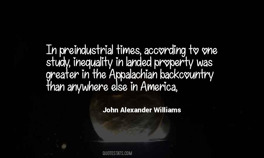 John Alexander Williams Quotes #305583