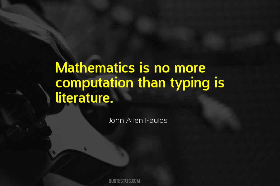 John Allen Paulos Quotes #1402489