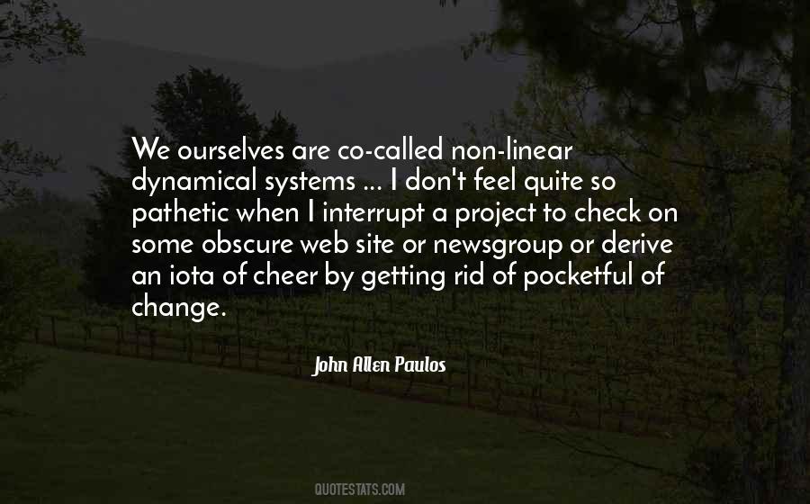 John Allen Paulos Quotes #999306