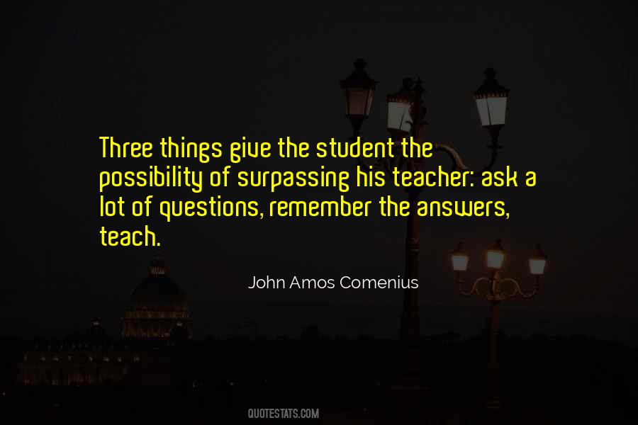 John Amos Comenius Quotes #1520172