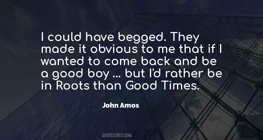 John Amos Quotes #41484