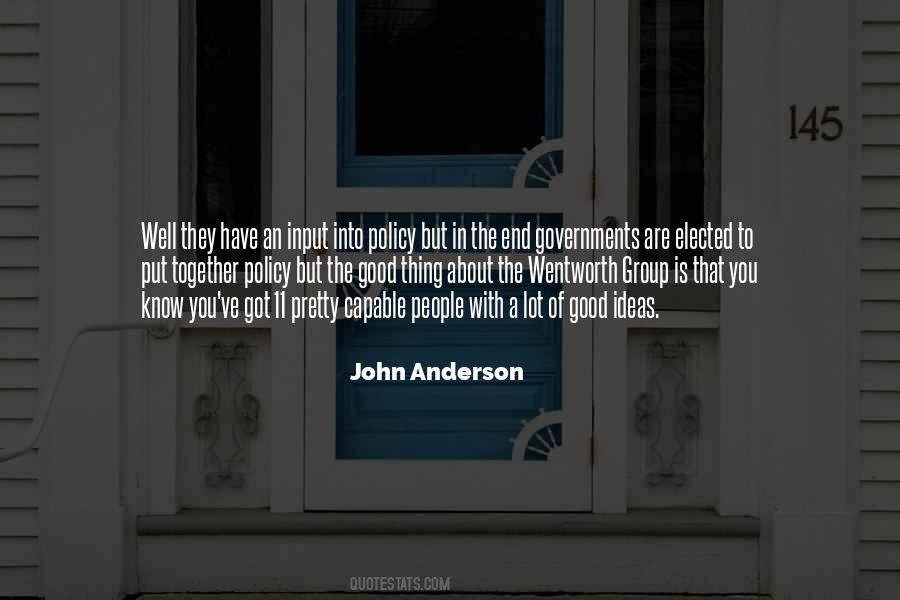 John Anderson Quotes #1701450