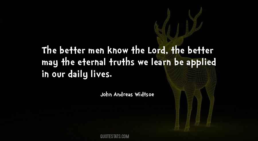 John Andreas Widtsoe Quotes #895500