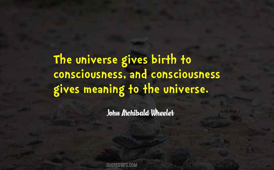 John Archibald Wheeler Quotes #1682532