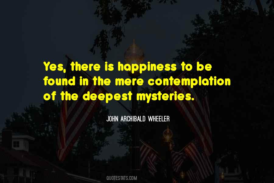 John Archibald Wheeler Quotes #926624