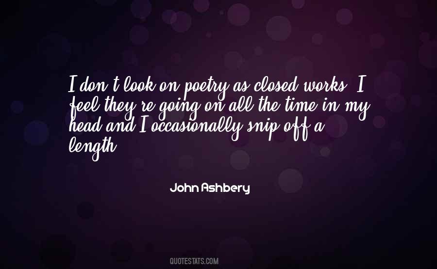 John Ashbery Quotes #1843038
