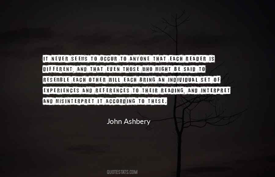 John Ashbery Quotes #428428