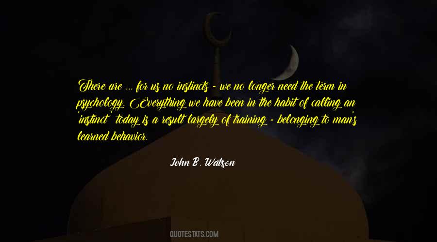 John B. Watson Quotes #1208393