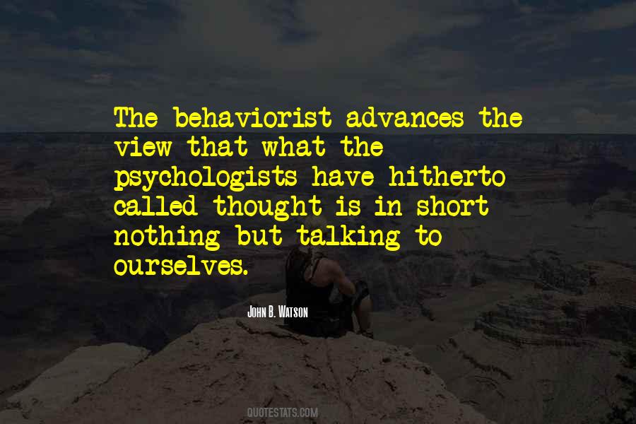 John B. Watson Quotes #89773