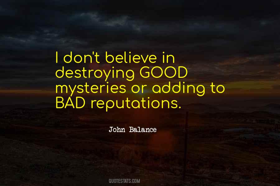 John Balance Quotes #1352404 John Balance Quotes #1352404