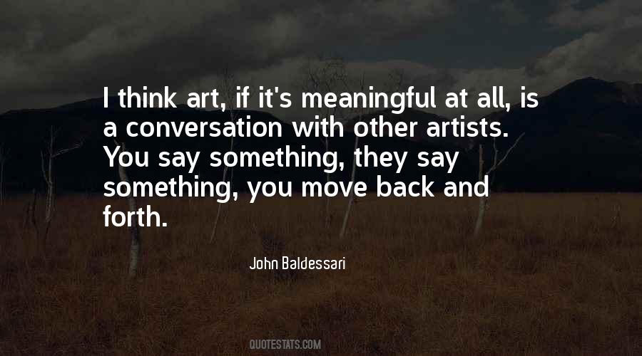 John Baldessari Quotes #176697