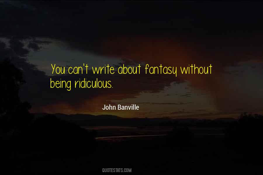 John Banville Quotes #484474