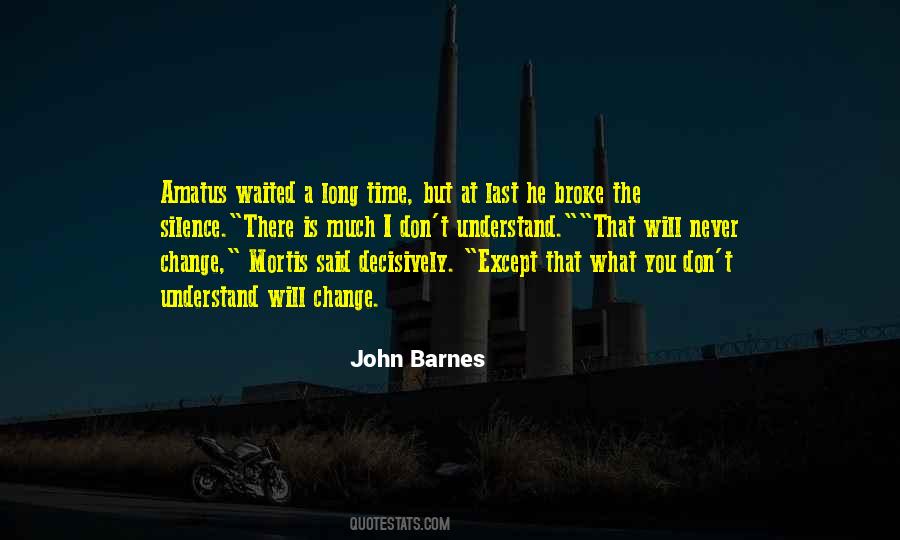 John Barnes Quotes #764100