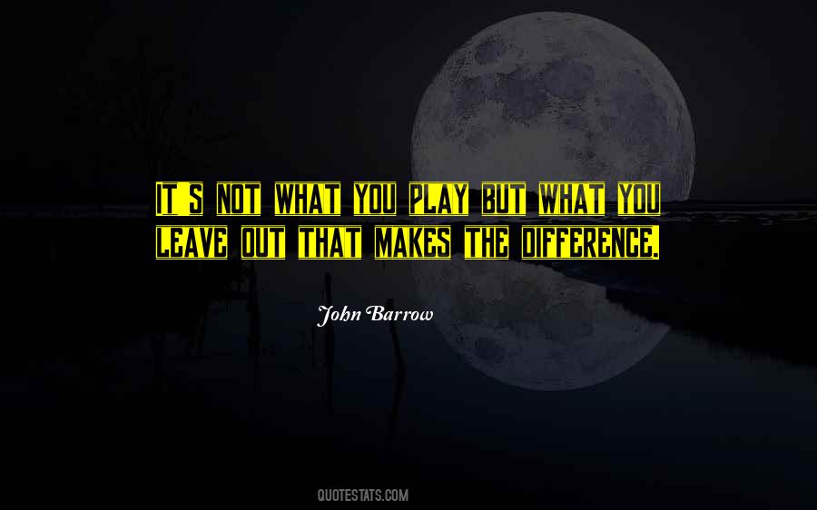 John Barrow Quotes #1024204