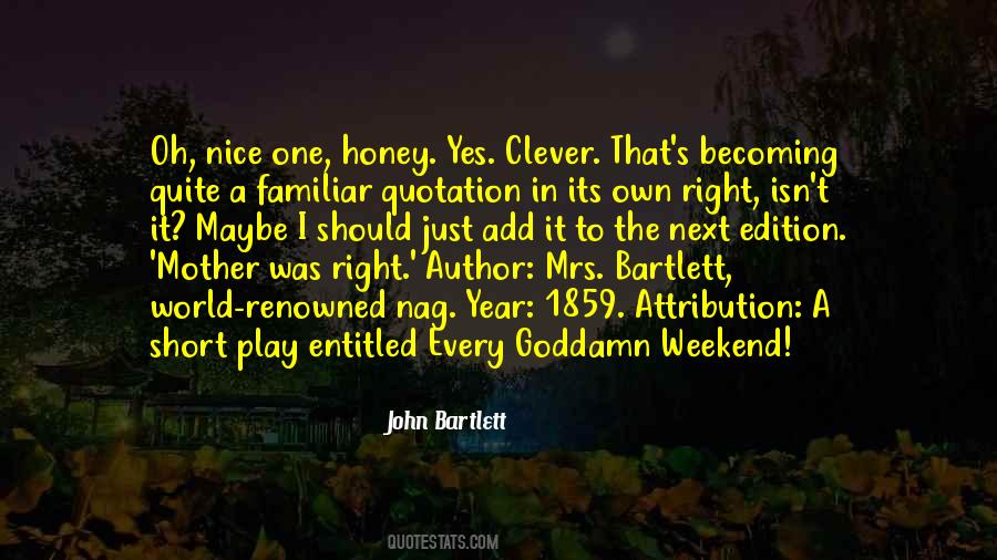 John Bartlett Quotes #1559269