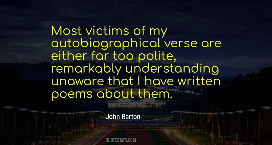 John Barton Quotes #1304182