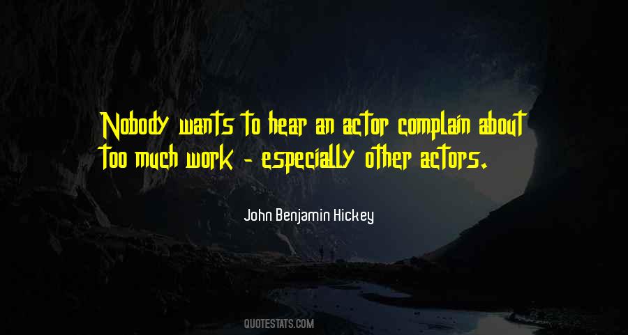 John Benjamin Hickey Quotes #105950