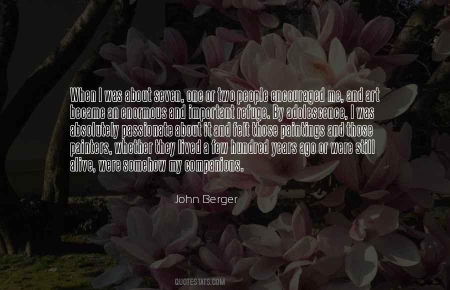 John Berger Quotes #1159987