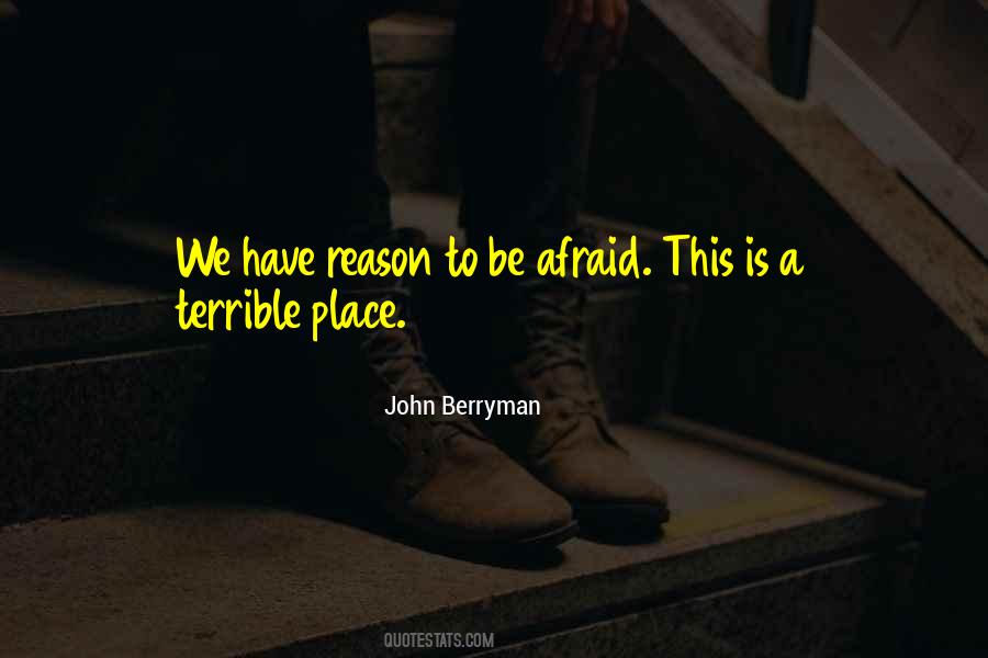 John Berryman Quotes #141706