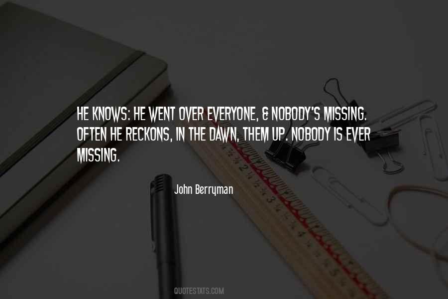 John Berryman Quotes #853099