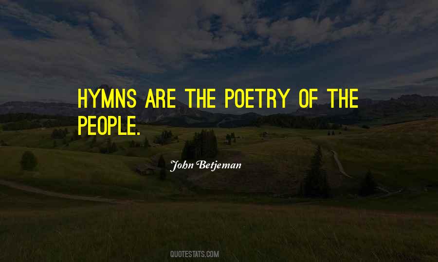 John Betjeman Quotes #1011109