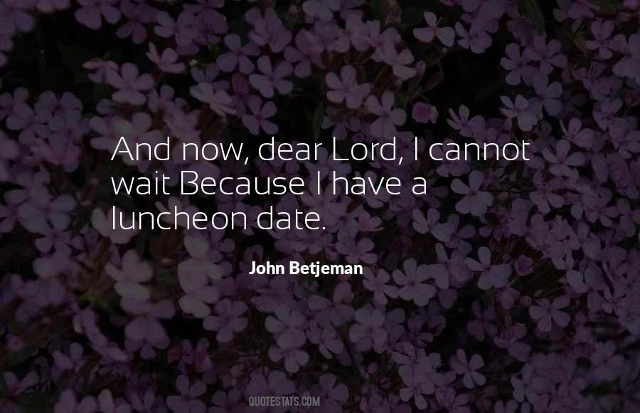 John Betjeman Quotes #1834780