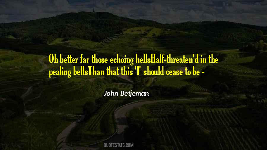 John Betjeman Quotes #430823