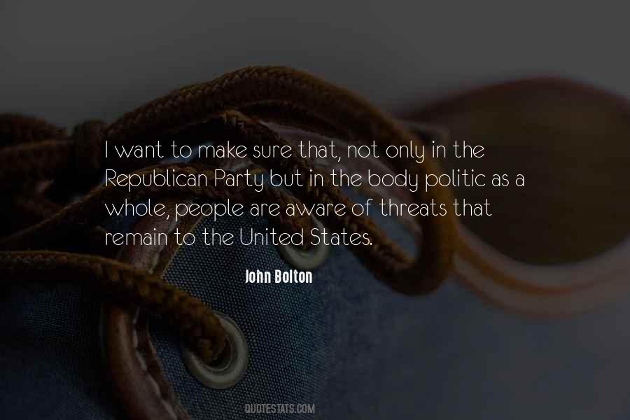 John Bolton Quotes #509352
