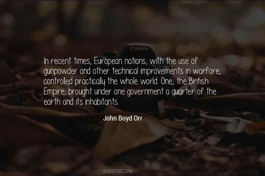 John Boyd Orr Quotes #1491030