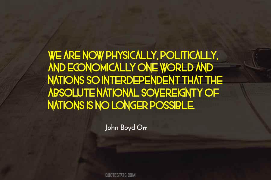 John Boyd Orr Quotes #1692849