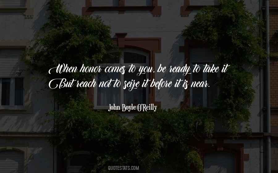 John Boyle O'Reilly Quotes #1363479